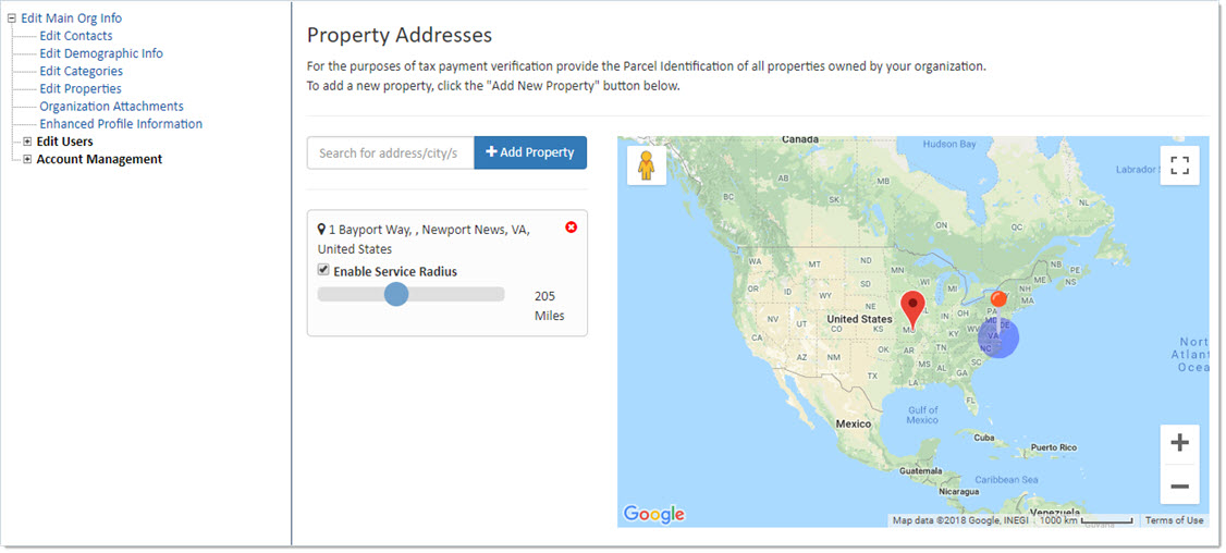 Property Addresses